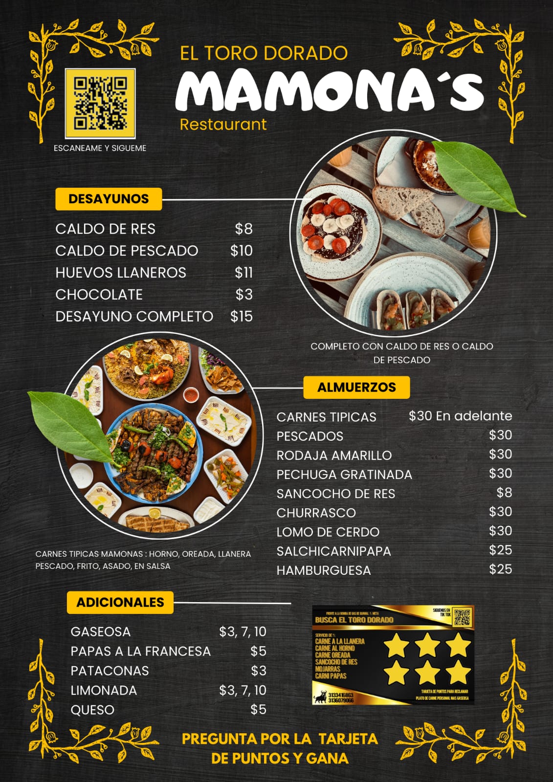 Menú Parte 1